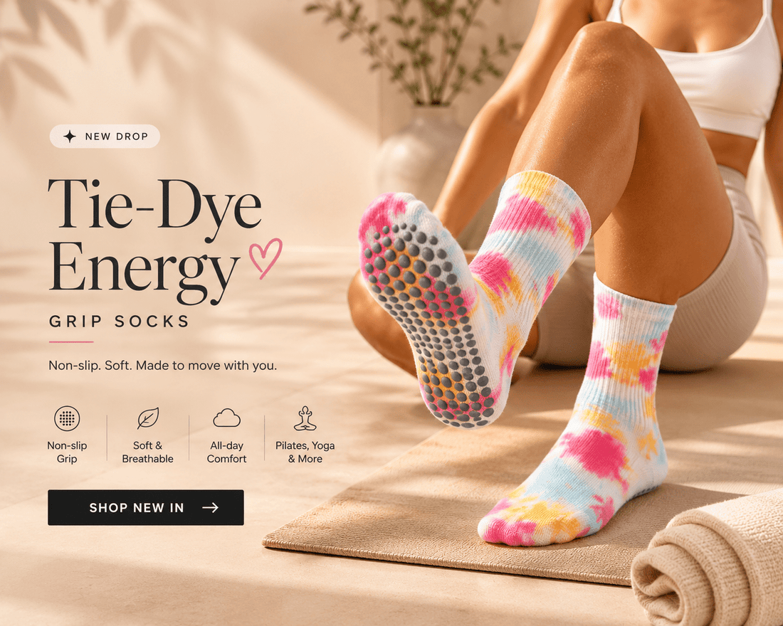 Pilates Grip Socks &amp; Yoga Socks Guide | PureStep Bamboo Grip Socks - Purestep