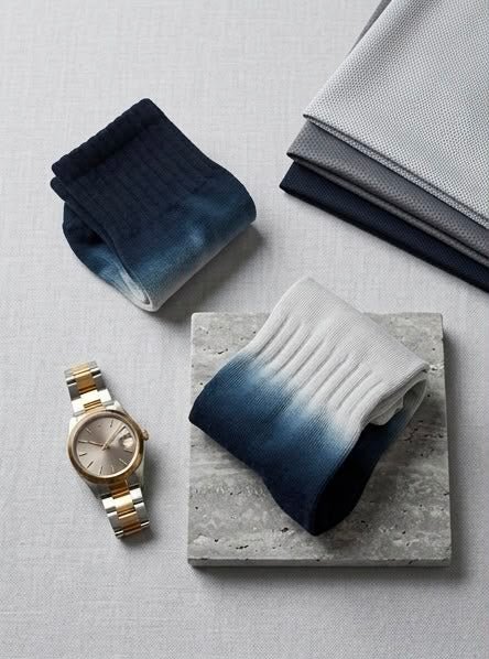 Angel Studio Grip Socks – Navy & White - ReinStep