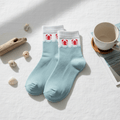 Coastline Bamboo Socks 🦀 | Breathable, Odor-Free, All-Day Comfort | Mid Calf Unisex - Purestep