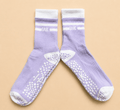 IAK Studio Grip Socks – Lavender & White - ReinStep