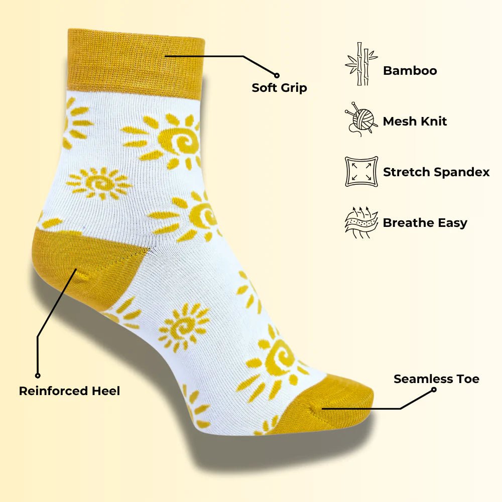 SunKiss Bamboo Socks ☀️ - Purestep