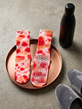 Tie-Dye Studio Grip Socks – Coral Tie-Dye - ReinStep